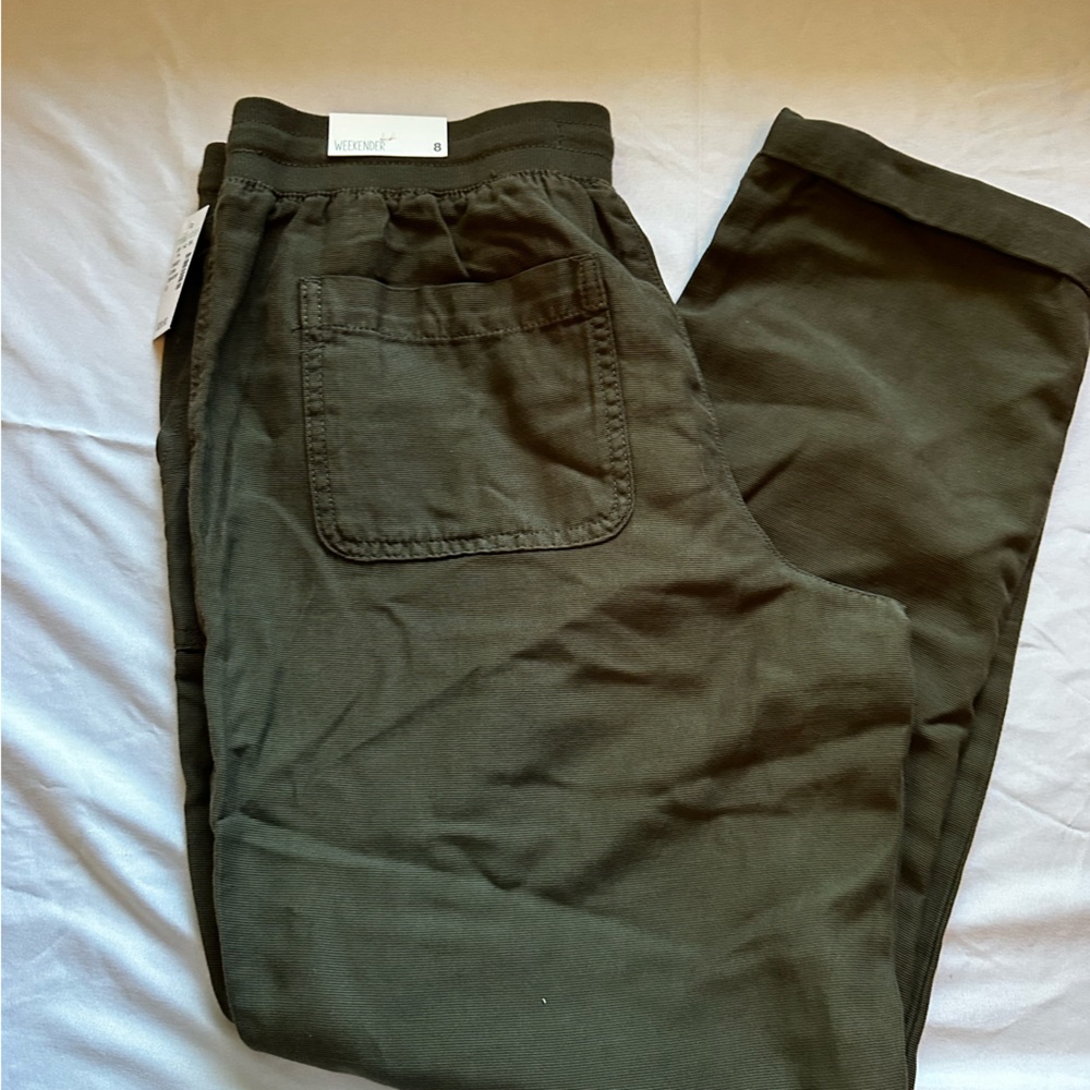 MAURICES Olive Green Weekender Pants BRAND NEW WITH TAG
